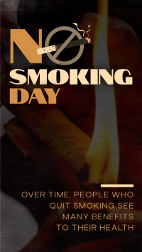 Sleek Non Smoking Day Instagram Reel