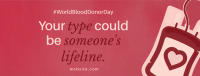 Life Blood Donation Facebook Cover