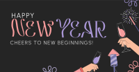 New Year Celebration Facebook Ad