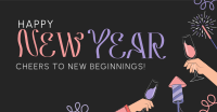 New Year Celebration Facebook Ad Image Preview