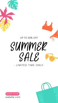 Fashion Summer Sale Facebook Story