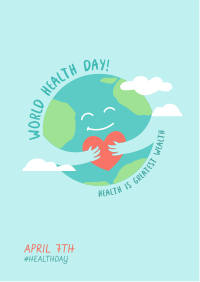 Health Day Earth Flyer