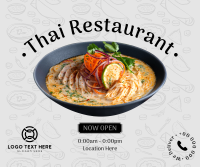 Thai Resto Facebook Post