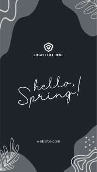 Hey Hello Spring Instagram Story