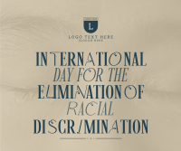 Eliminate Racial Discrimination Facebook Post