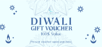 Happy Diwali Greeting Gift Certificate