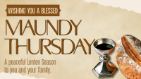 Greeting Lenten Season Animation