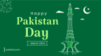 Pakistan Tower Facebook Event Cover