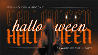 Spooky Halloween Facebook Event Cover