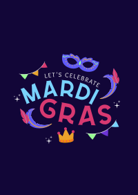 Mardi Gras Festival Poster