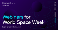 Space Week Webinar Facebook Ad Design