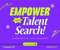 Hiring Talent Search Facebook Post