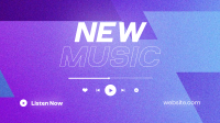 Bright New Music Announcement Animation