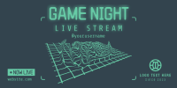 3D Game Night Twitter Post