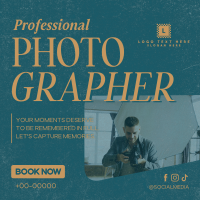 Professional Photographer Instagram Post Design