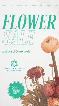 Flower Boutique  Sale Instagram Reel Image Preview