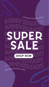 Cheerful Sale on Our Anniversary TikTok Video