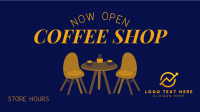 Coffee Shop is Open Facebook Event Cover