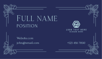 Minimal Business Card example 2