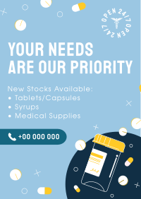 Your Needs Are Our Priority Flyer