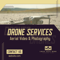 Drone Technology Instagram Post Design