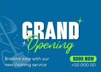 Cleaning Services Postcard