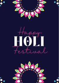 Holi Festival Poster