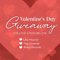 Valentine's Giveaway Instagram Post
