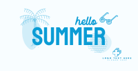 Hello Summer Facebook Ad