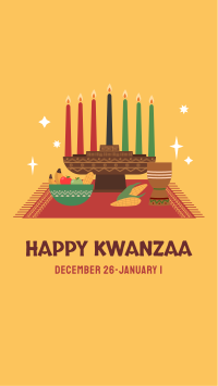 Bright Kwanzaa Instagram Story Design