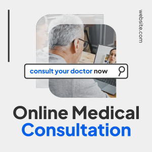 Online Doctor Consultation Instagram Post Image Preview