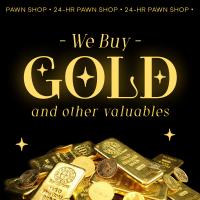 24-hr Pawn Shop Instagram Post Design