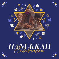 Hanukkah Family Linkedin Post Design