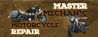 Motorcycle Repair Facebook Cover Design