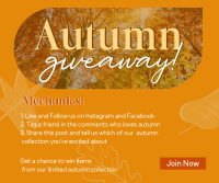 Autumn Facebook Post example 4