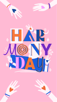 Fun Quirky Harmony Day Instagram Reel Image Preview