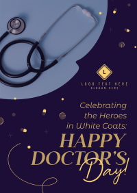 Celebrating Doctors Day Poster