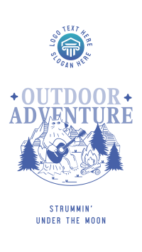 Outdoor Adventure Camping Facebook Story