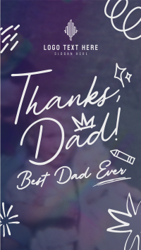 Best Dad Doodle Instagram Reel Image Preview