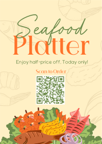 Seafood Flyer example 3