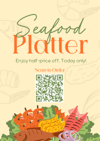 Seafood Platter Sale Flyer