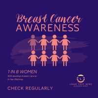 Breast Cancer Checkup Instagram Post