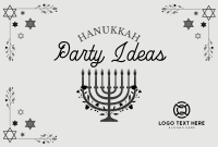 Hannukah Celebration Pinterest Cover Image Preview