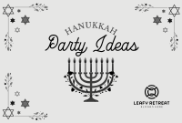 Hannukah Celebration Pinterest Cover Image Preview