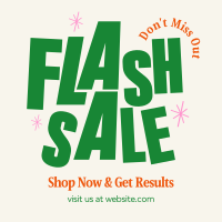 Flash Sale Instagram Post