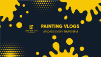 Painting Vlogs YouTube Banner