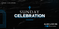 Sunday Celebration Twitter Post