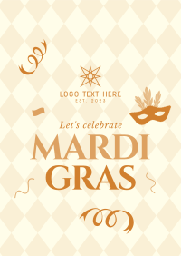 Mardi Gras Celebration Poster