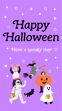 Halloween March Facebook Story