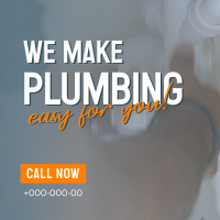 Plumbing Linkedin Post example 2